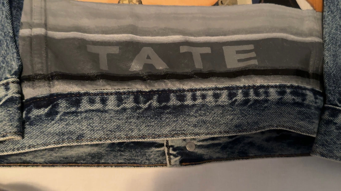 Music, Tate McRae Painted Jacket