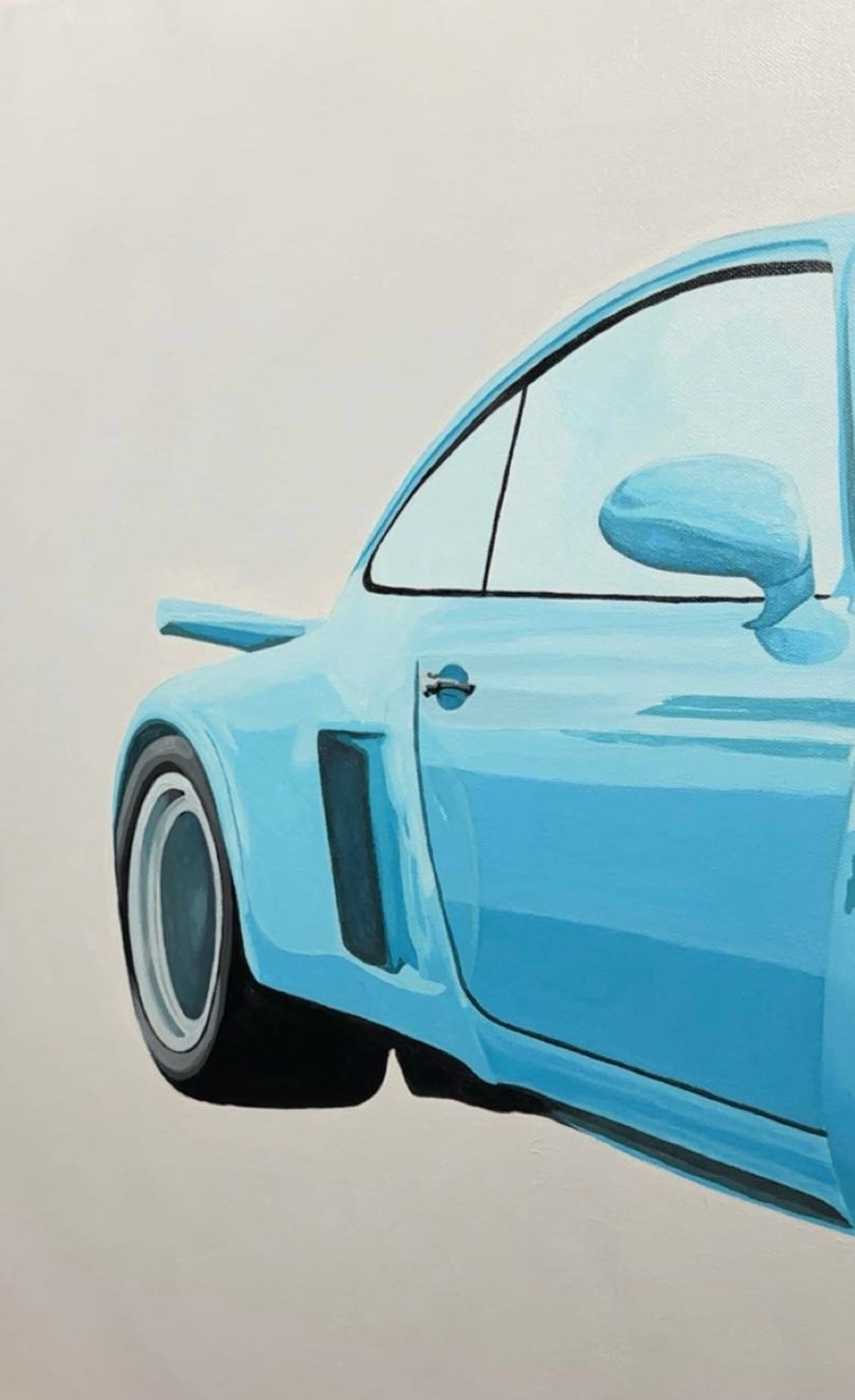 Painted Porsche