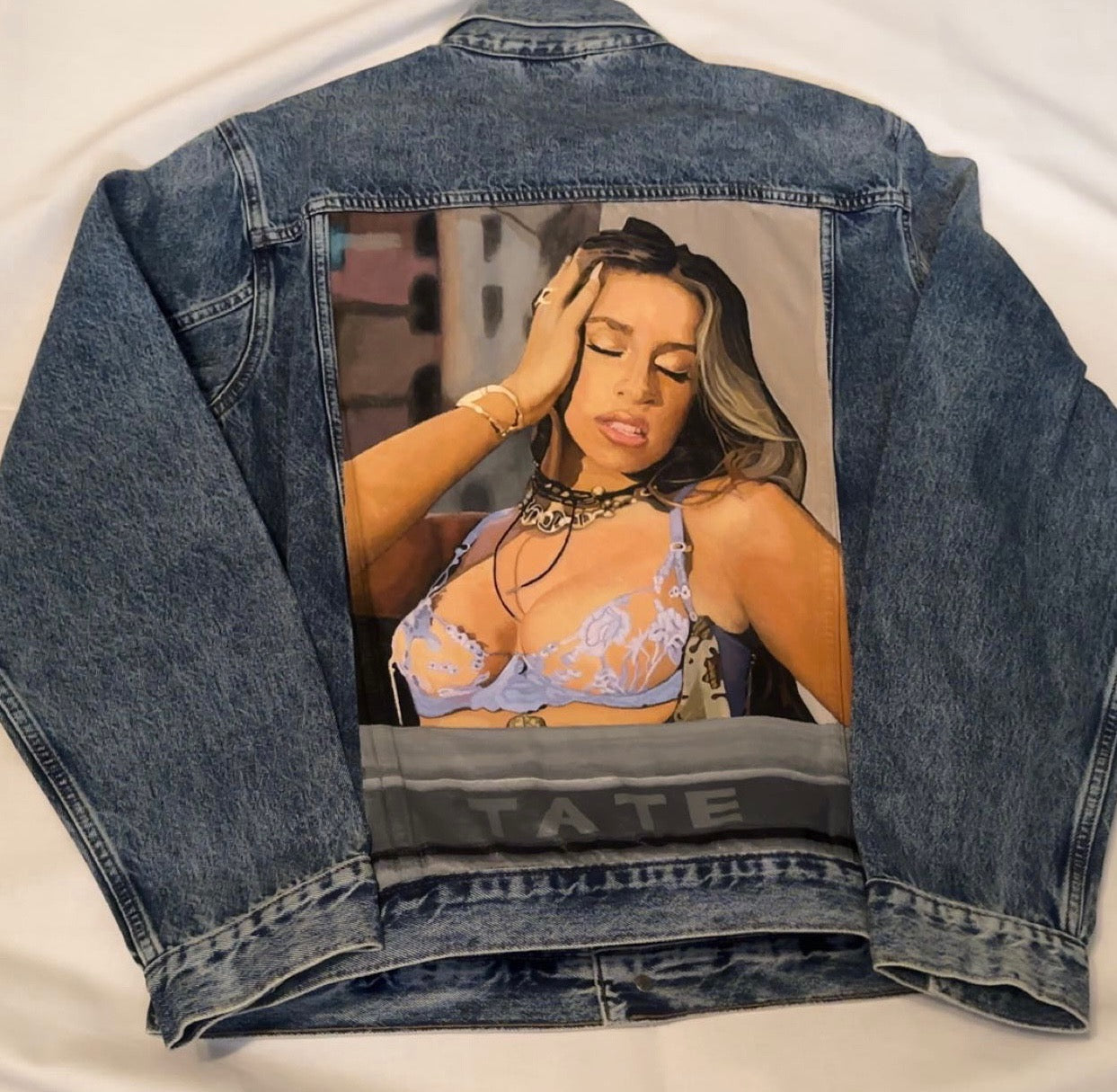 Music, Tate McRae Painted Jacket