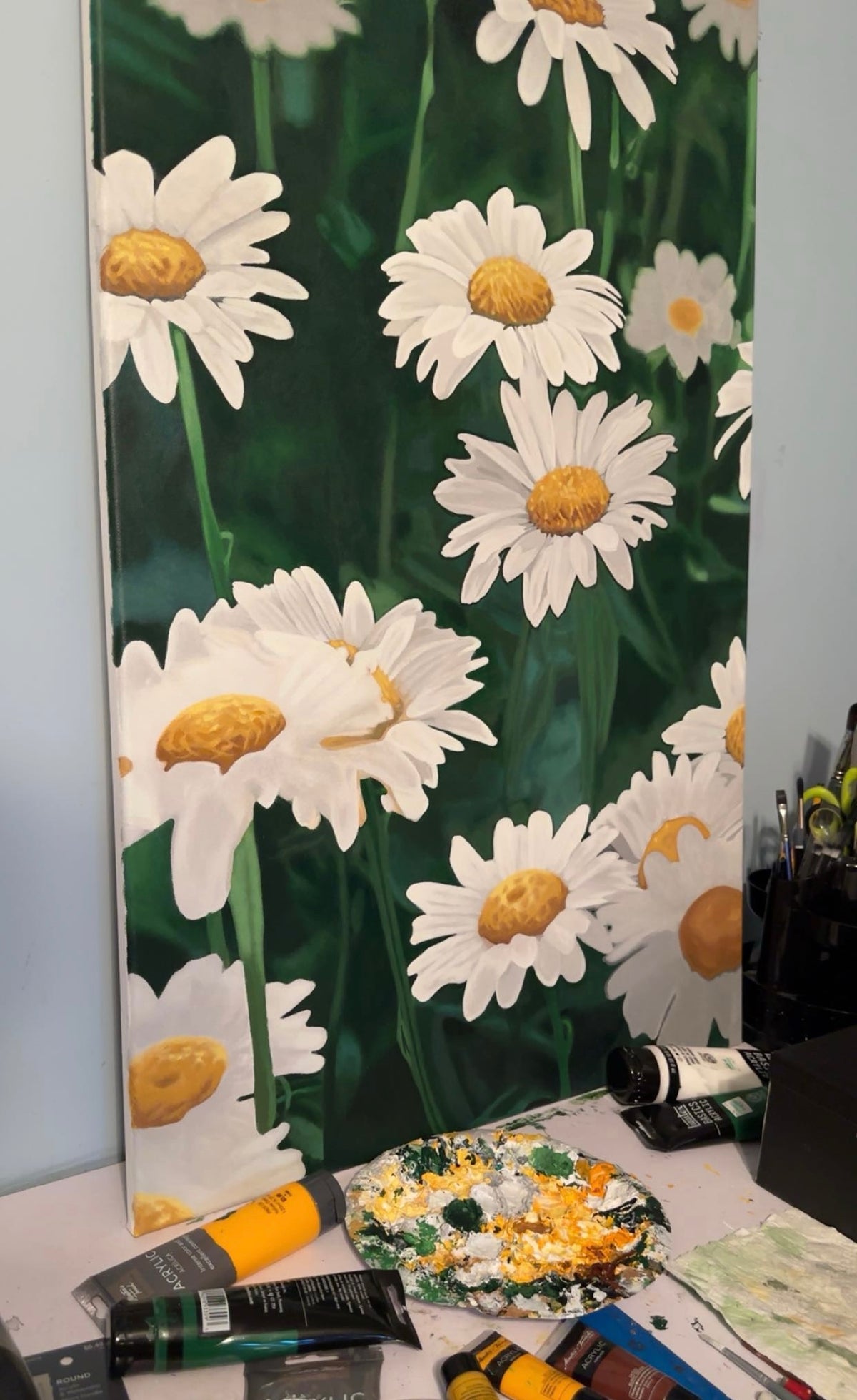 Flower Shop Acrylic Painting 2