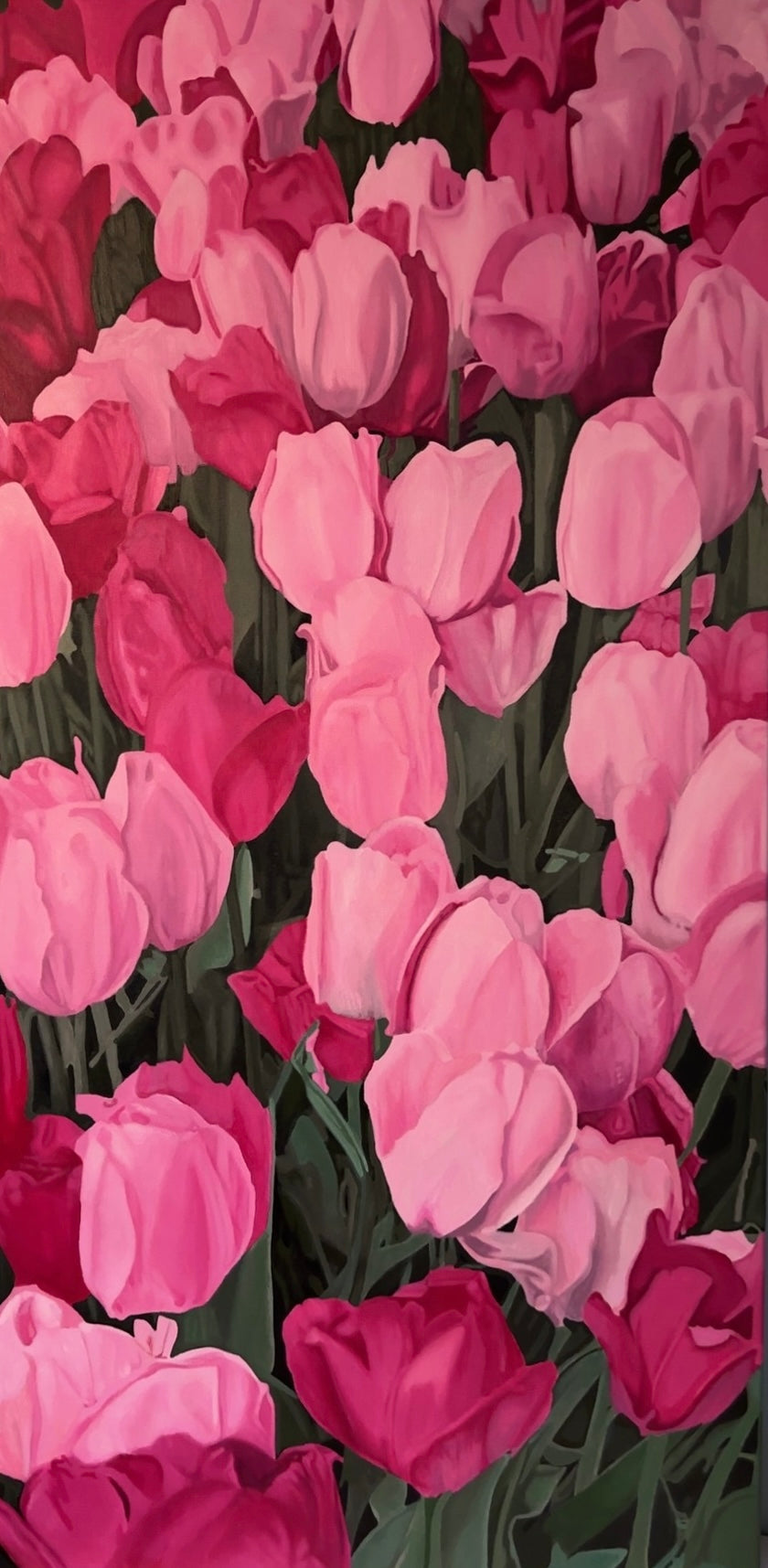 Flower Shop Acrylic Painting