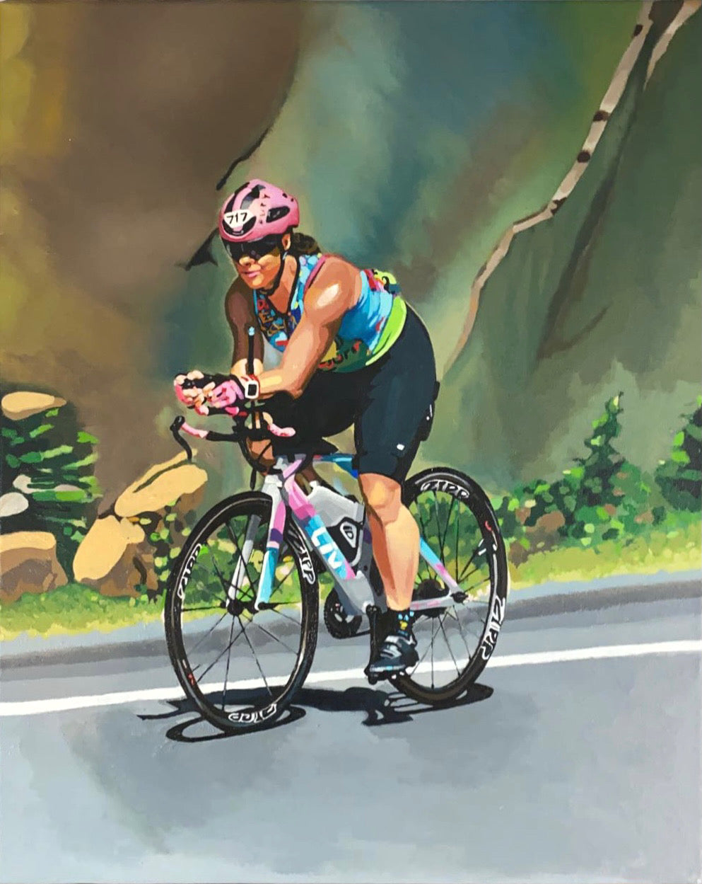 Sports, Bike Painting 2